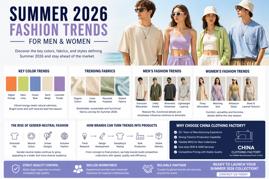Summer 2026 Fashion Trends for Men &amp; Women