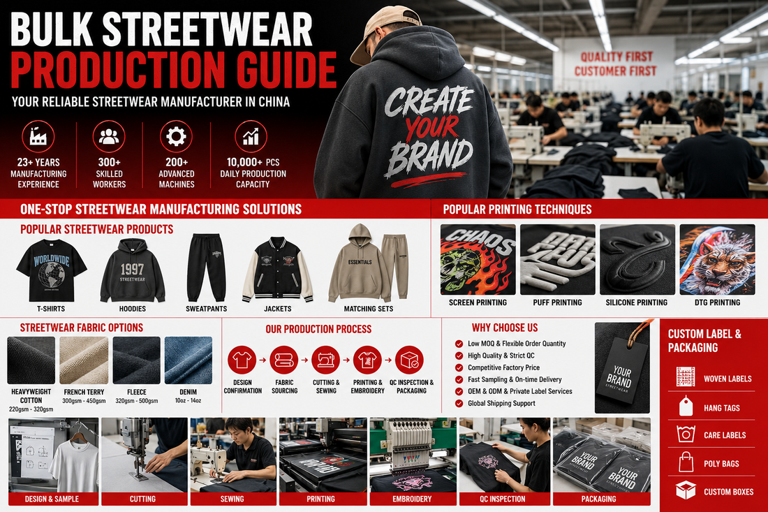 Bulk Streetwear Production Guide