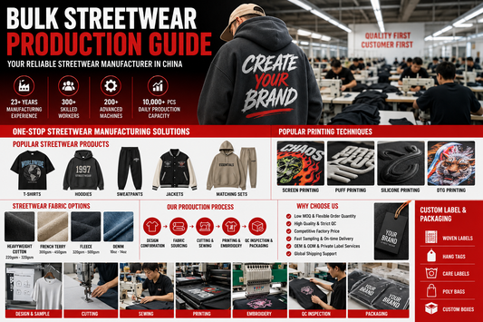 Bulk Streetwear Production Guide