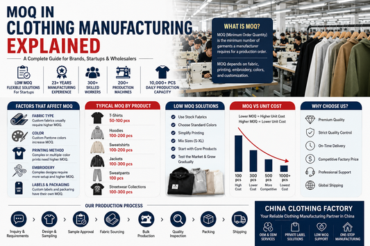 MOQ in Clothing Manufacturing Explained