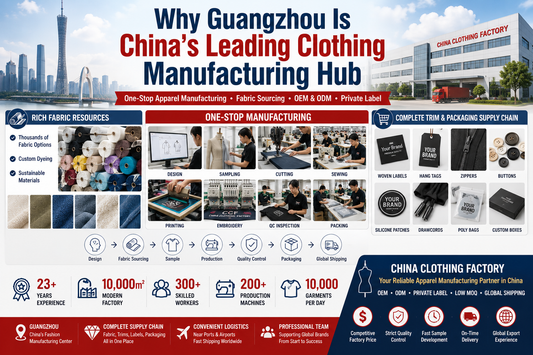 Why China Clothing Factory Is Based in Guangzhou