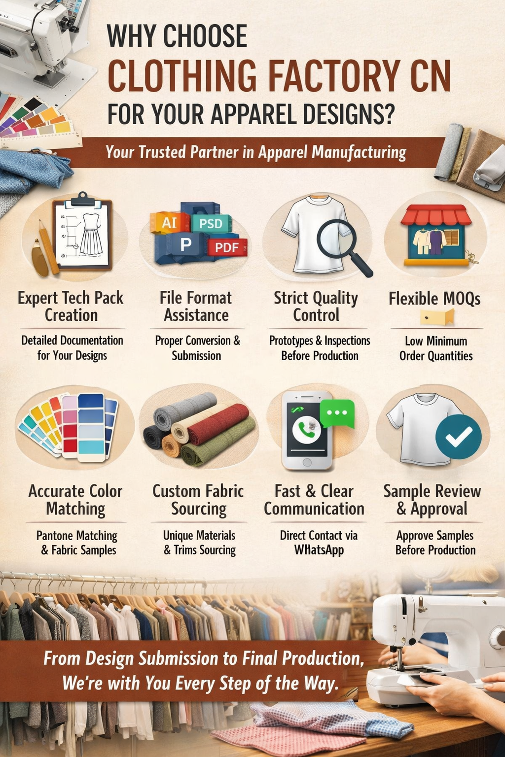 Why Clothing Factory CN Is the Best Manufacturer for Your Clothing Designs | Custom Apparel Production